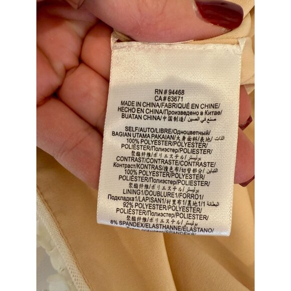 BCBGMaxazria Strapless Sequin Paiette Corset Dress NWT - Size 14 - Picture 8 of 9